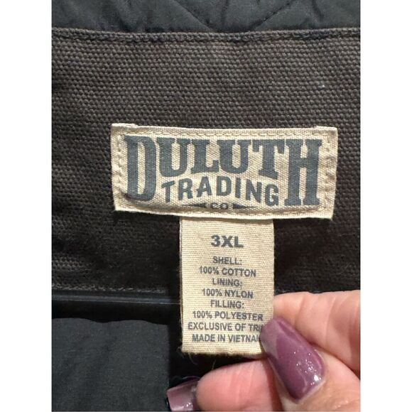 NWOT Duluth Trading Company Men's Superior Windproof Fire Hose Jacket Size 3XL - Picture 3 of 12